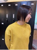 あごラインボブ