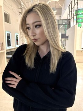 ディーン 名駅店(DEAN) ブリーチカラー ハイトーン ブロンド