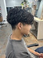 サロンドジョー(salon de joe) メンズカットツイストスパイラルパーマシャドウパーマショート