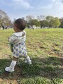 髪質改善ヘアエステ アリュール(allure) お休みは子供と公園に行ったりします！