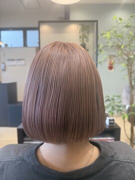 シルバ(SILVA) ハイトーン　ダブルカラー　ピンクベージュ