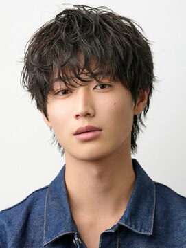 オーシャントーキョーオーバー 渋谷(OCEAN TOKYO OVER) 無造作マッシュウルフ