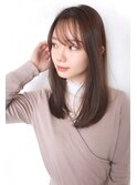 ストレートレイヤーカット/髪質改善ハリウッドトリートメント