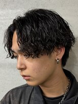 ロンド ローガン 名駅(Lond LOGAN)&nbsp;センターパート　ツイストスパイラル