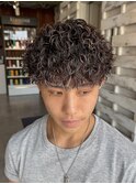 ツイストスパイラルパーマ メンズパーマ ハイライトパーマ 静岡