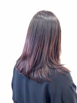 エリン バイ リル ヘアー 本陣(eLin by LiL hair)&nbsp;大人の艶感ロングレイヤー × ボルドールビーグラデ