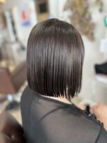 クッキー ヘアーアンドメイク(COOKIE Hair&Make)&nbsp;【COOKIE】艶感ストレートボブ