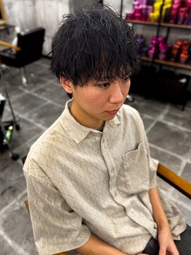 アムレヘアーエタ(amule hair eta) 【amule hair eta】無造作パーマ/ランダムパーマ/20代