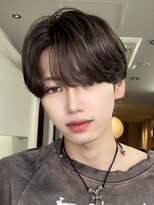 ナレ(NARE) 【NARE NOE】韓国風シースルーマッシュ＋オリーブブラウン