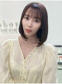 20代30代ママさんに人気◎簡単に結べるボブスタイル