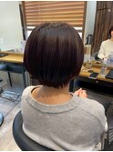艶髪/艶感/艶髪/透明感/レイヤーカット/ショート