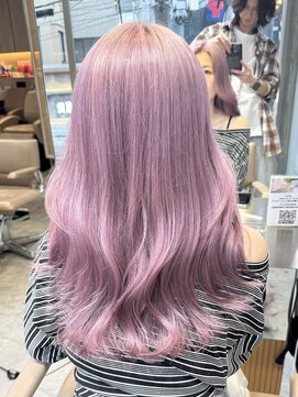 サンク 原宿 表参道(cinq) ミルクティーベージュヘーゼルベージュヘーゼルグレージュボブ