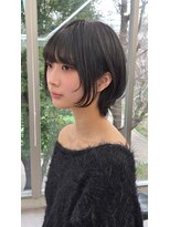 アルテヘアー(arte HAIR)&nbsp;丸みショートボブ × ナチュラルフィット