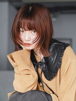 アルバム 池袋(ALBUM)&nbsp;前髪カット顔周りレイヤーくびれミディクラゲヘアー_F31186