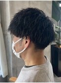 逗子葉山ツイスパツイストスパイラルパーマメンズパーマ眉毛M63