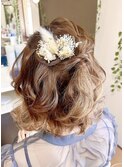 ハーフアップ【横浜/ヘアセット/着付け】