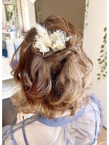 ジェミータ 横浜&nbsp;ハーフアップ【横浜/ヘアセット/着付け】