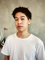 サニー(Sany) 大人ラフショートスタイル【祐天寺/メンズ/メンズカット/眉毛】