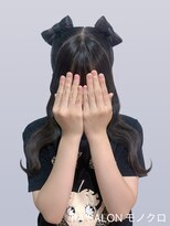 アールエーサロンモノクロ 秋葉原(RA SALON モノクロ)&nbsp;【推し活ヘアメ】立体リボンハーフツイン