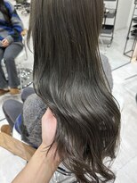 ReFa認定プレミアムサロン 全席個室美容室 Zina ガーデンズ千早【6/27OPEN(予定)】&nbsp;透け感 くすみオリーブグレージュ 千早 美容室