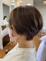 ココロヘアー 住吉店(Cocolo hair)&nbsp;ショート×艶カラー
