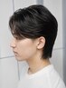 men'sカット+ダウンパーマ　￥8000
