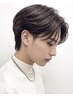 【Men's】メンズカット+フェザーパーマ　[新宿駅/メンズパーマ]