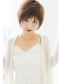 無造作ショート＿丸みショート＿アシンメトリー【池袋】121