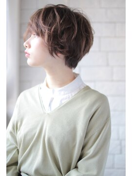 ヘアーアンドメイク フォルス(HAIR&MAKE FORS) 【FORS】西田ゆか　柔らか質感＊マッシュショート