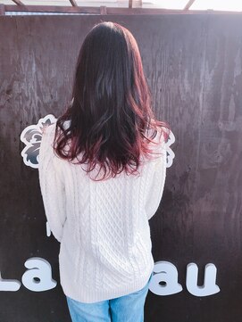 ラウラウヘアーリゾート(Lau Lau hair resort) ☆レッドピンクカラー☆