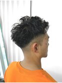 エッジを効かせて☆ベーシックフェードスタイル