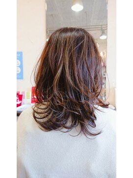 ヘアメイク イアラ 野田(hair make iara) シースルーアクアミント