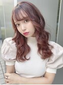 【Euphoria須藤】春の大人ガーリー愛されピンクチョコカラー