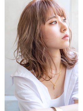 アメリ 新宿(Ameri) Ameri 大人透明感セミディ イルミナカラー 【新宿】