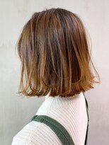 アイティー バイ アルバム 浦和店(IT by ALBUM)&nbsp;外ハネボブ_プリカール大人ガーリーチョコレート_ba265311