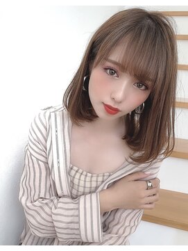 ロンド ロビン 栄(Lond robin) 【Lond robin】伊藤ガク ストレート/メルティカラー/ボブ