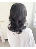 #LEMO #ダークラベージュ #シースルーミディ