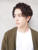マイロ(mailo) サイドパートショート×ランダムパーマ