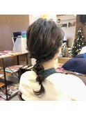 カジュアル編みおろし