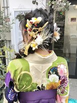 ゼスト クレス(ZEST Cres)&nbsp;卒業式ヘア【立川 ZEST CRES 吉岡俊】