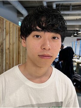 アカ(ACA) メンズマッシュパーマメンズパーマニュアンスパーマ札幌大通