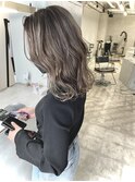 大人グレージュ
