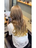 ミルクティーベージュ/西宮ハイトーン/西宮ヘアサロン