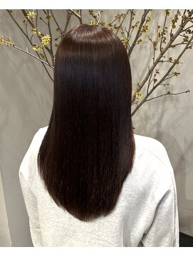 サルファ ヘアデザイン 名古屋 丸の内(S.ALPHA HAIR DESIGN) ナチュラルブローストレート