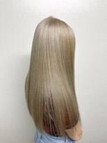 バブルス 久米川店(BUBBLES)&nbsp;髪質改善＊ミルクティーベージュ