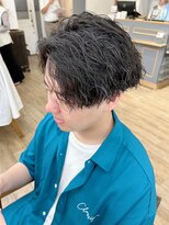 ネオリーブ クーロ メゾン 横浜(Neolive curro Maison)&nbsp;波巻きスパイラル×ツイストパーマ[メンズ]