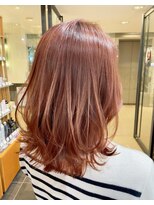 レイヤースタイル/ミディアムヘア