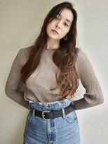 ブゾン(buZon)&nbsp;大人ロングスタイル×ゆるふわパーマ