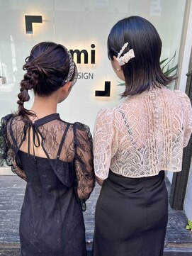 スミ(sumi) 結婚式お呼ばれ/ヘアセット