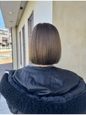 切りっぱなしボブ◎
